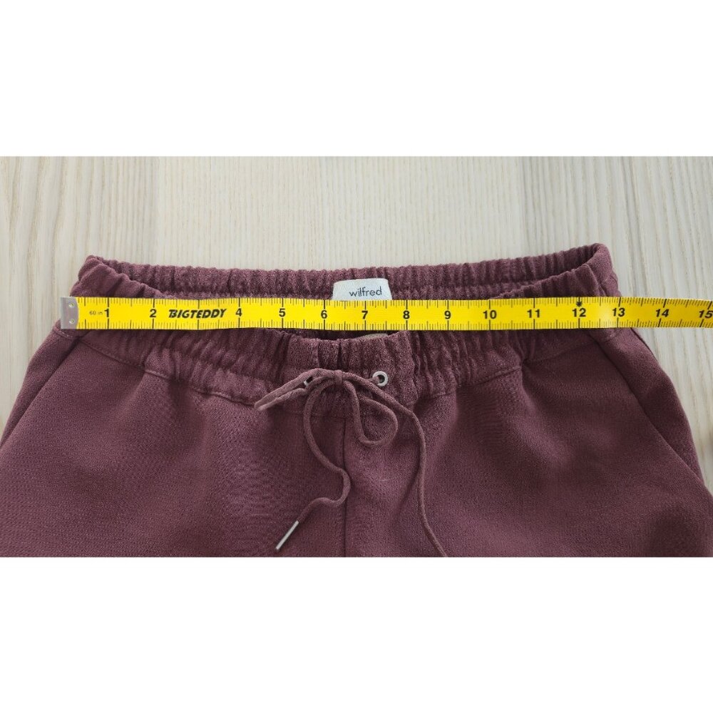 Wilfred Buffon Pants Relaxed Jogger Trousers in Rust - Picture 4 of 6